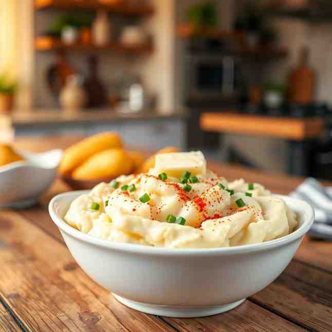 Creamy Garlic Sour Cream Mashed Potatoes - Best Recipe